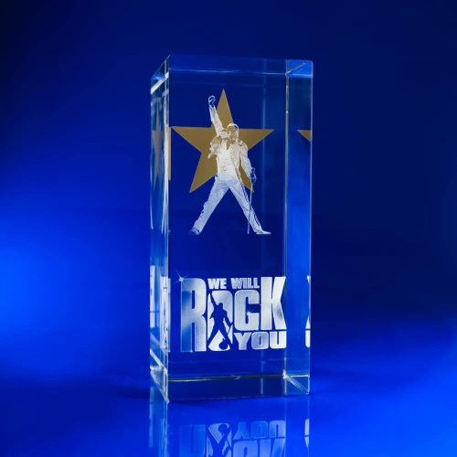 engraved crystal awards