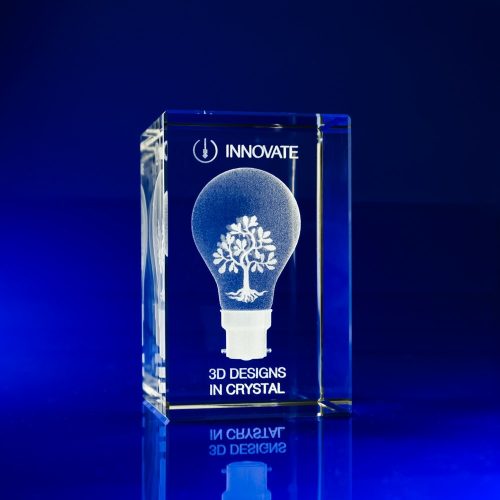 Personalised Crystal Paperweight